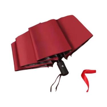 Imagem de Guarda-chuva Automático Grande À Prova De Vento Com Revestimento Anti-