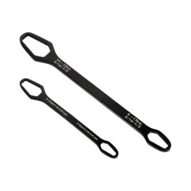 Imagem de Chave De Boca Universal Dupla 3-17mm, Chave Preguiçosa Autoajustável, 