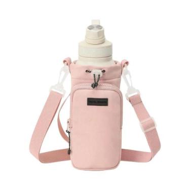 Imagem de Bolsa Para Garrafa De Água Com Alça Ajustável E Bolso Para Celular Par
