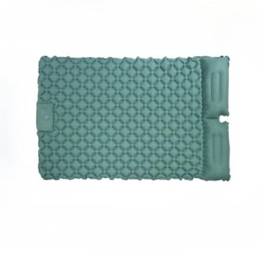Imagem de Colchão Inflável Automático De Casal Sleeping Pad Ar Externo Portátil De Acampamento Com Travesseiro(190 * 120 * 5cm)