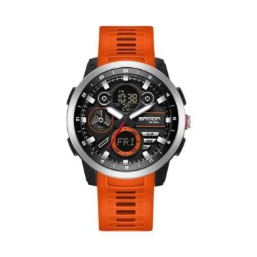 Imagem de Relógio Esportivo Militar Masculino À Prova D'água LED Com Display Dup