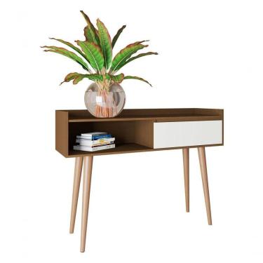 Imagem de Aparador Retrô Delta Malbec Com Off White - Moveisaqui