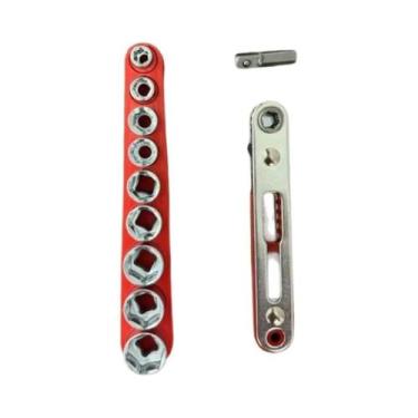 Imagem de Conjunto De Chaves De Fenda Catraca Bidirecional Compacto 1/4 Pol. Mul