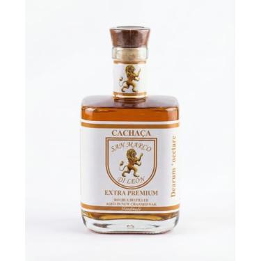 Imagem de CACHAÇA EXTRA PREMIUM SAN MARCO DI LEON - DESTILAÇÃO DUPLA - ENVELHECIDA EM BARRIL DE CARVÁLHO TOSTA MÉDIA - SABOR SUAVE AMADEIRADO - NOTAS DE BAUNILHA, AMÊNDOAS E MEL - 700 ml 40% vol.