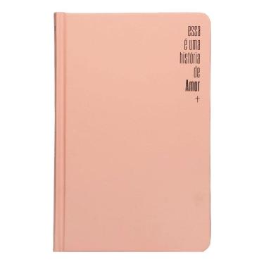 Imagem de Bíblia Slim NVI - Rosa, Luxo, - Esta é Uma História de Amor