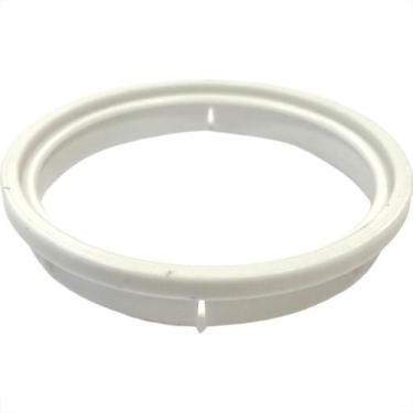 Imagem de Porta Grelha Pvc Herc Redonda 10Cm 2292 Branca - Kit C/6 Pecas