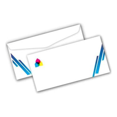 Imagem de Envelopes Personalizado Ofício 114x229 Offset 90g 100u - LRV Pack