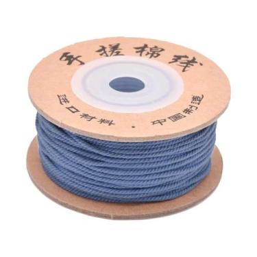 Imagem de Corda De Algodão Trançada De 3 Fios Para Macramê, Fio Para Miçangas, C