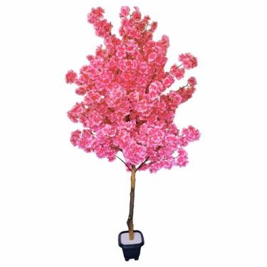 Imagem de Planta Artificial Árvore CEREJEIRA SAKURA 1,60 metros de altura - Flor