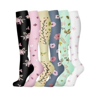 Imagem de Meias De Compressão Masculinas 3/6 Pares Para Esportes Ao Ar Livre, Ci