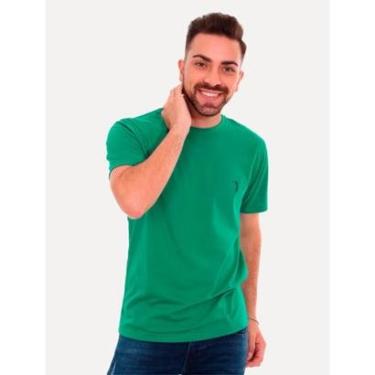 Imagem de Camiseta Aleatory Masculina Navy Icon Pacific Verde-Masculino