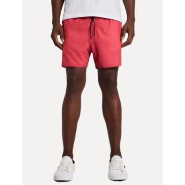Imagem de Short Reserva Masculino D'Água Beachwear Texture Vermelho Cereja-Masculino