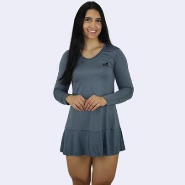 Imagem de Vestido Saída de Praia Feminino Premium – Proteção Solar UV50 Fator 50 – Estilo e Verão-Feminino
