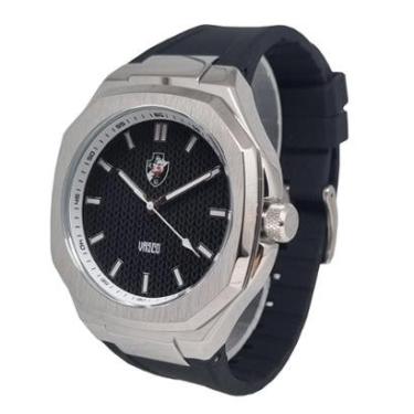 Imagem de Relógio Oficial Vasco da Gama Pulseira Preta VAS-016-1-Masculino