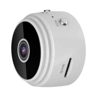 Imagem de Câmera WiFi Mini A9 Sem Fio 720p HD Com Visão Noturna E Gravador De Vo