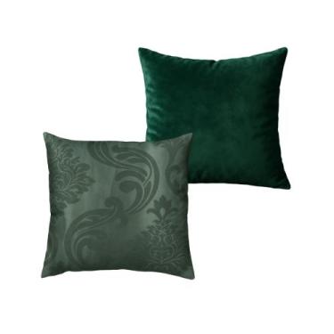 Imagem de Kit 2 Capas Para Almofada Decorativa Elegante Sala Sofá 45cm Zíper - G