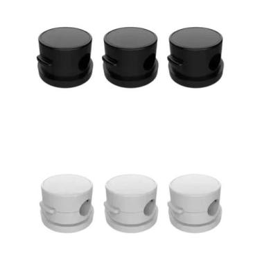 Imagem de Organizador Magnético Ajustável Para Cabos, Suporte Liso Para Fios Sob