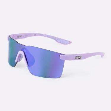 Imagem de Óculos HUPI Nitro Roxo Lente Roxo Espelhado, UNICO, Roxo