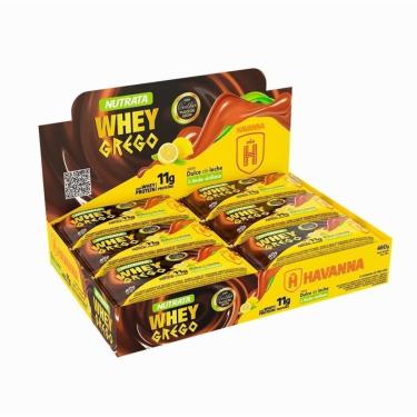 Imagem de Barra Whey Grego Bar Havanna Display c/ 12 barras de 40g cada – Nutrata-Unissex