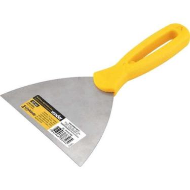 Imagem de Espátula De Aço Inox, 12 Cm, Com Cabo Plástico, Vonder