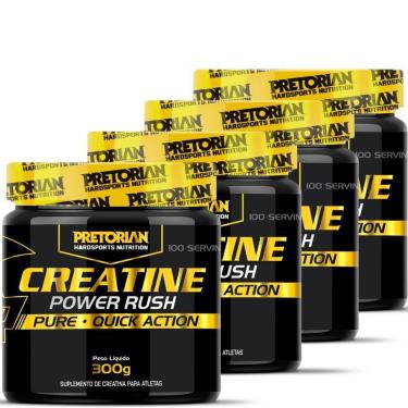 Imagem de Kit 4x Creatina Power Rush 300g - Pretorian-Unissex