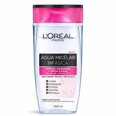 Imagem de Água Micelar Bifásica L'Oréal 200ml Maquiagem Prova DÁgua - L'oreal Pa