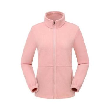 Imagem de Jaqueta Feminina De Inverno À Prova De Vento Em Fleece Polar Térmico P