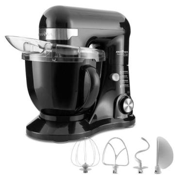 Imagem de Batedeira Planetária BBP760P Britânia 4 Batedores Preta 110V, 110V