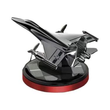 Imagem de Aromatizador Automotivo Solar Rotativo Com Hélice De Caça, Decoração I