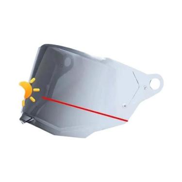 Imagem de Visor Fotochromático Destacável MX701 Para Capacete De Motocross LS2 M