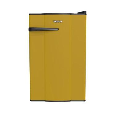 Imagem de Frigobar Venax 82L Amarelo, 220V