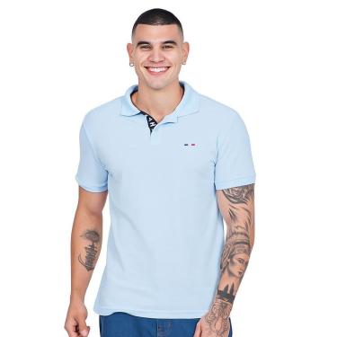 Imagem de Camisa Polo FMF  Básica Industrie Piquet no Estilo Tommy Bordado França-Masculino