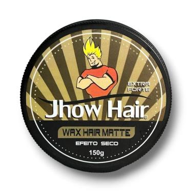 Imagem de Pomada para Cabelo Wax Hair Matte Efeito Seco com Fixação Firme e Natural 150G
