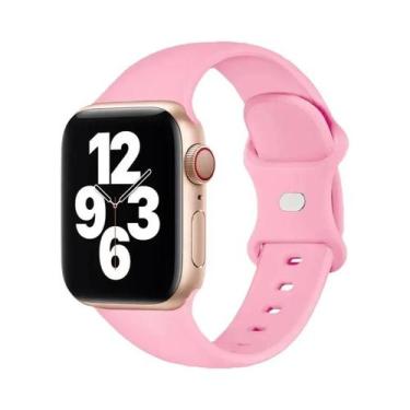 Imagem de Pulseira De Silicone De 40mm 41mm 42mm 44mm 45mm Para Apple Watch, Ban