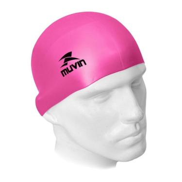 Imagem de Touca de Natação em Silicone Standart Muvin com Alta Resistência para Treino, Competiçã...