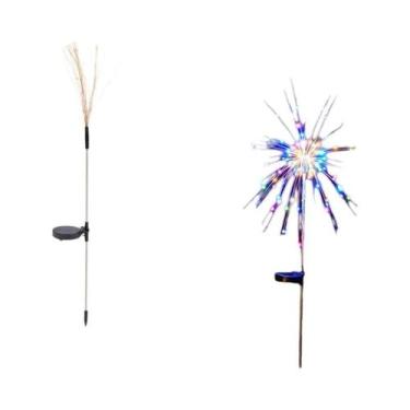 Imagem de Luzes Solares De Fogos De Artifício À Prova d'Água Com 90 LEDs Para Ja