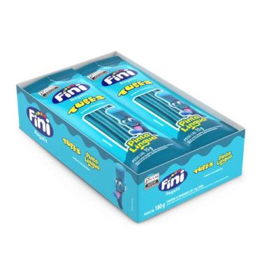 Imagem de Mini Bala de Gelatina Tubes Pinta Lingua 15g 12 Unidades Fini Regaliz