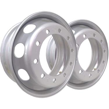 Imagem de Combo 2 Rodas 22,5 X 8,25 Bz0335 ( 295/80R22,5 ) 10 Furos Reto Bz Automotive