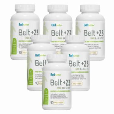 Imagem de 6x Belt+23 Bariatric Plus Multivitamínico E Multimineral - Belt Nutrit
