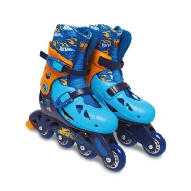 Imagem de Patins - Hot Wheels - Tamanho Ajustavel 33 A 36 - F0091-1 START - Barã