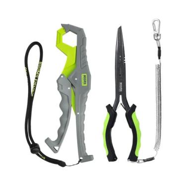 Imagem de Conjunto De Alicates De Pesca De Aço De Alto Carbono Com Bico Longo, C
