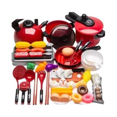 Imagem de Conjunto De Brinquedos De Cozinha Para Meninas, Brincadeira De Faz De 