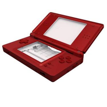 Imagem de Carcaça de Substituição eXtremeRate Vermelho Escarlate para Nintendo D