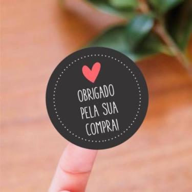 Imagem de 400 Adesivos Promocionais Personalizados 4x4 cm em Vinil - Firstweb gr