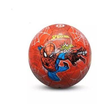 Imagem de Bola de futebol o espetacular homem aranha vermelha pvc tam4 marvel - 