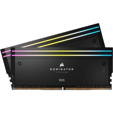 Imagem de Memória RAM Corsair Dominator Titanium RGB 96GB DDR5 6600MHz