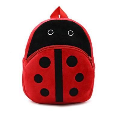 Imagem de Elonglin Mochila de Criança Pequena Fofinha de Pelúcia Animal Cartoon Mini Bolsa Infantil para Menino Menina de 1 a 3 anos H