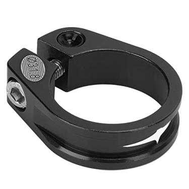 Imagem de Braçadeira de espigão de selim de bicicleta 31,8 mm de liga de alumínio de liberação rápida Braçadeira de espigão de selim de estrada para mountain bike de estrada