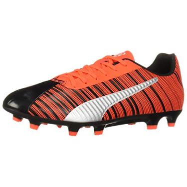 Imagem de PUMA One 5.4 Firm Artificial Ground Tênis masculino, Puma, preto, vermelho, puma envelhecido, prata, 13