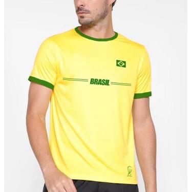 Imagem de Camiseta Camisa Do Brasil Masculina Feminina Unissex Camisetas Patriot